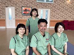 介護老人保健施設きねぶちのリハビリスタッフ